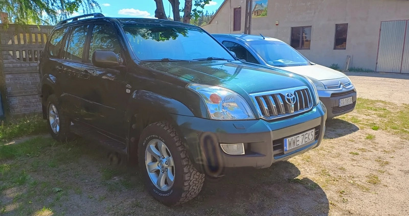 Toyota Land Cruiser cena 48000 przebieg: 322000, rok produkcji 2008 z Warszawa małe 326